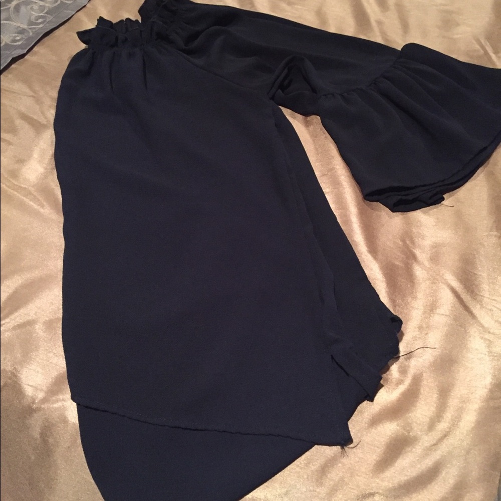 Beautiful Navy Blue Blouse